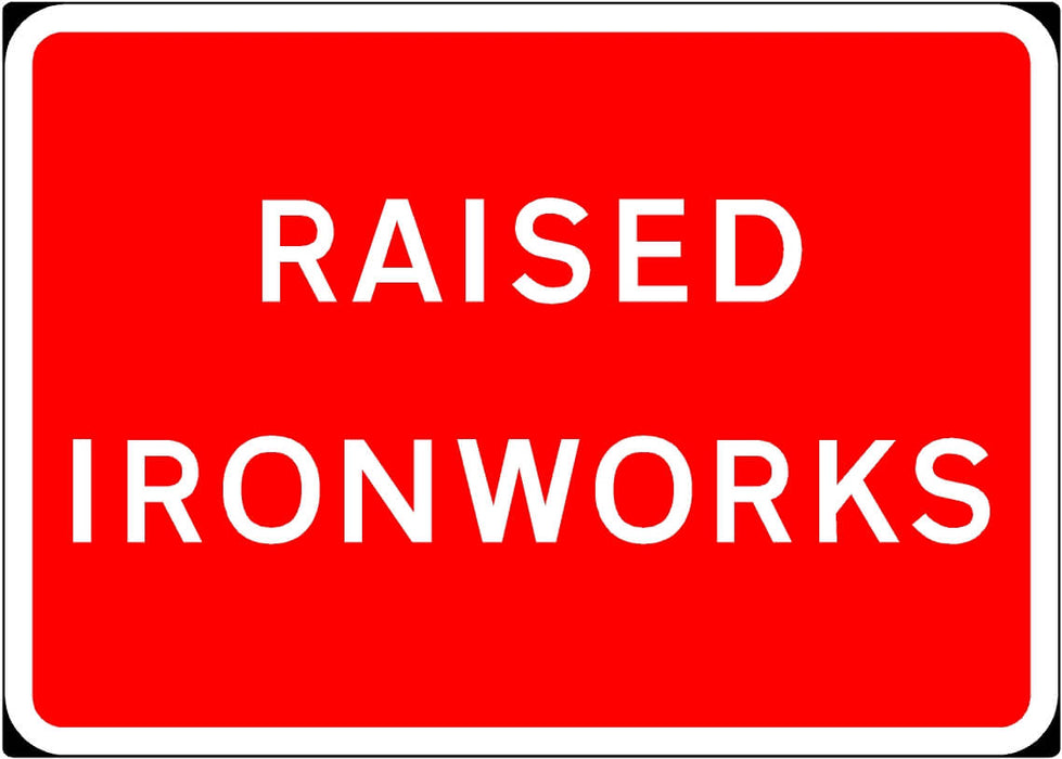 1050x750mm Raised Ironworks - 7010.1 - Rigid Plastic