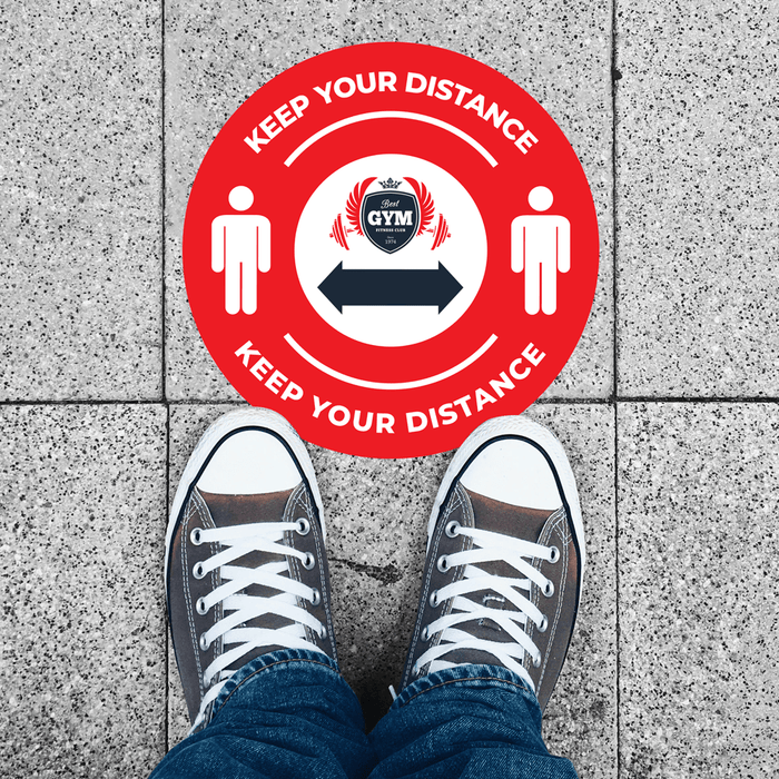 Anti-Slip Floor Vinyl - Pack of 10 - Protect Signs