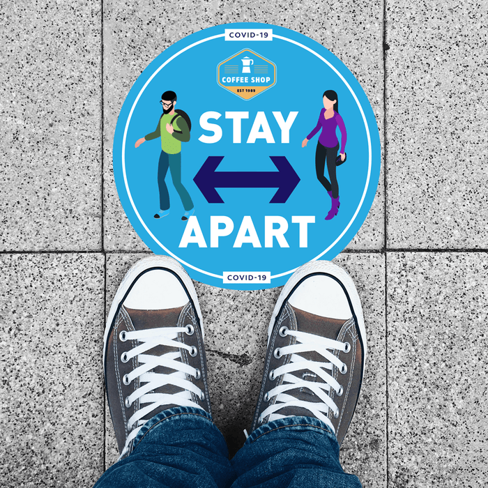 Anti-Slip Floor Vinyl - Pack of 10 - Protect Signs