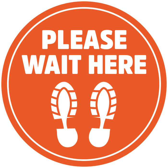 Anti-Slip Floor Stickers - Pack of 10 - Protect Signs