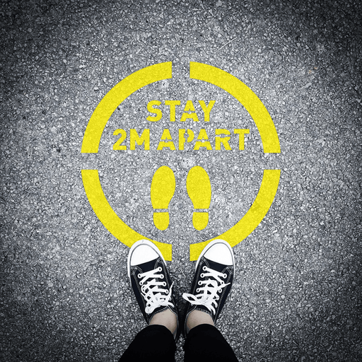 Stencil & Survey Paint - Protect Signs