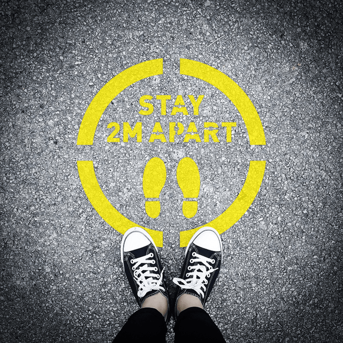 Stencil & Survey Paint - Protect Signs