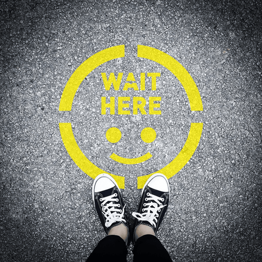 Stencil & Survey Paint - Protect Signs