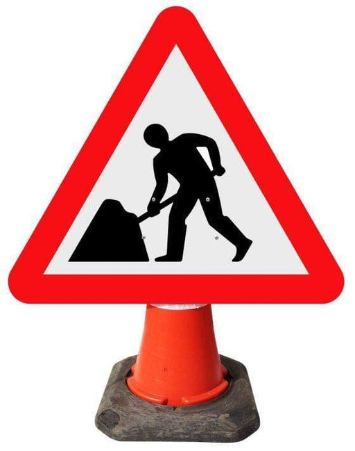 Triangle Cone Sign - Men at Work - 7001 (4298871013410)