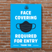 PVC Posters - Face Covering Required - Protect Signs