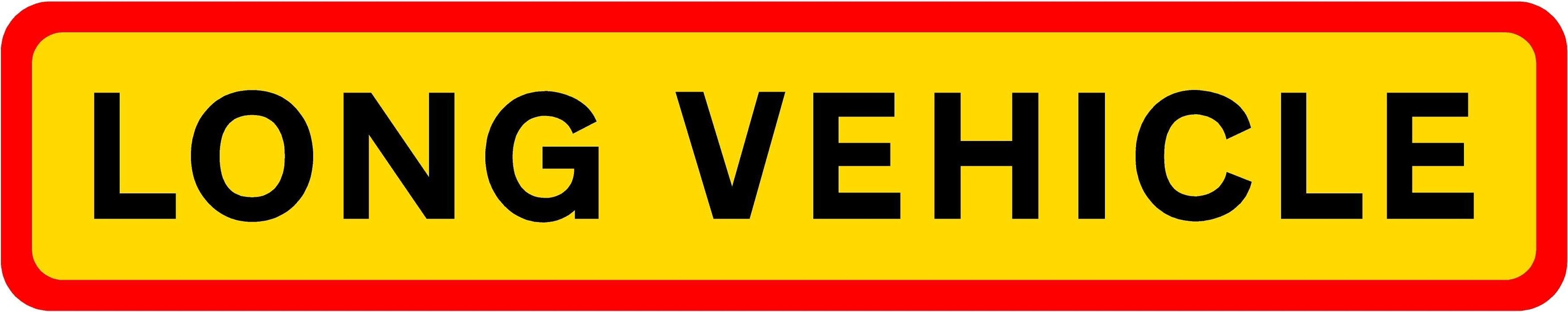 HGV Marker Board - Long Vehicle (4101171380258)