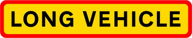 HGV Marker Board - Long Vehicle (4101171380258)