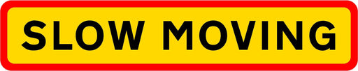 HGV Marker Board - Slow Moving (4101173542946)