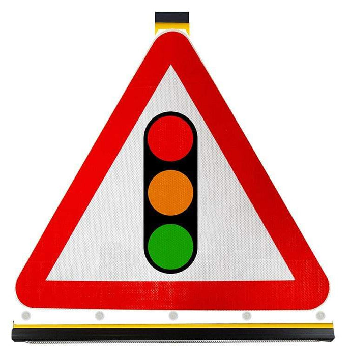 Flexible Triangle - Traffic Signals Ahead - 543 (4134286458914)