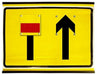 Flexible 1050x750mm 2-Lane Road Closure - 7205 (4135295975458)