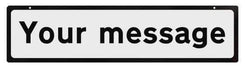 Supplementary Plate for Cone Signs - Custom Message (4308476264482)