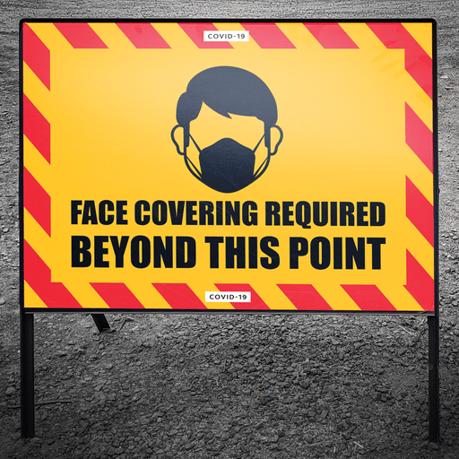 Face Covering Required - Protect Signs